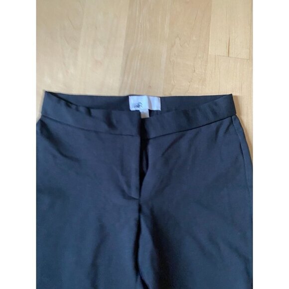 Nordstrom rack BNWOT Black "essential ponte" pants NEW flat front - Picture 4 of 8
